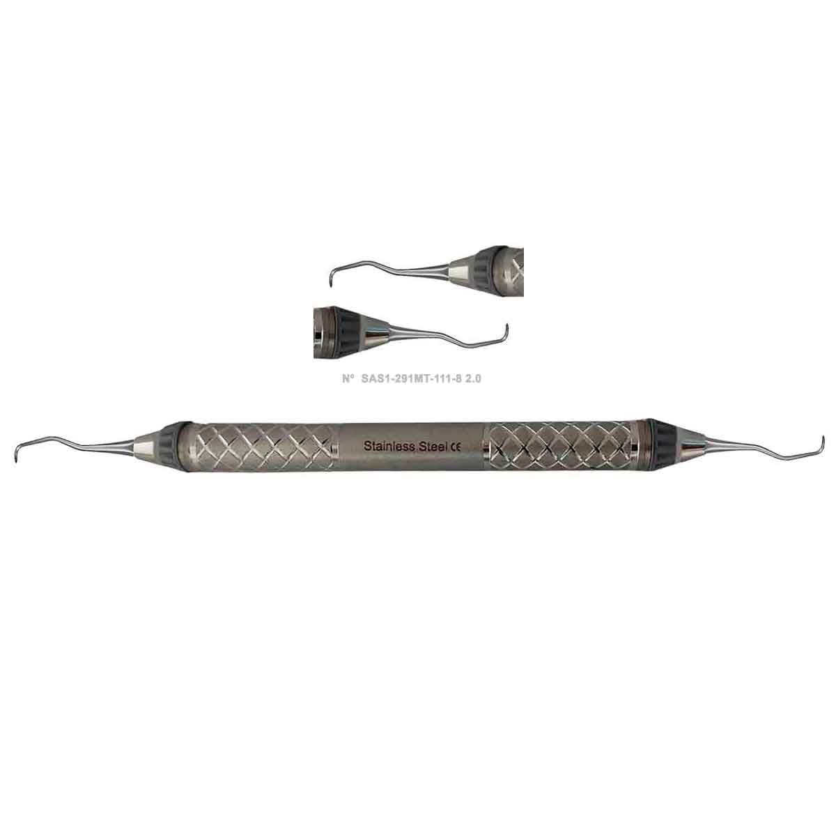Curette Gracey Mini Five SAS 1/2 grigia