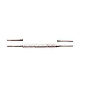 Elevatore curvo per denti decidui 4 mm