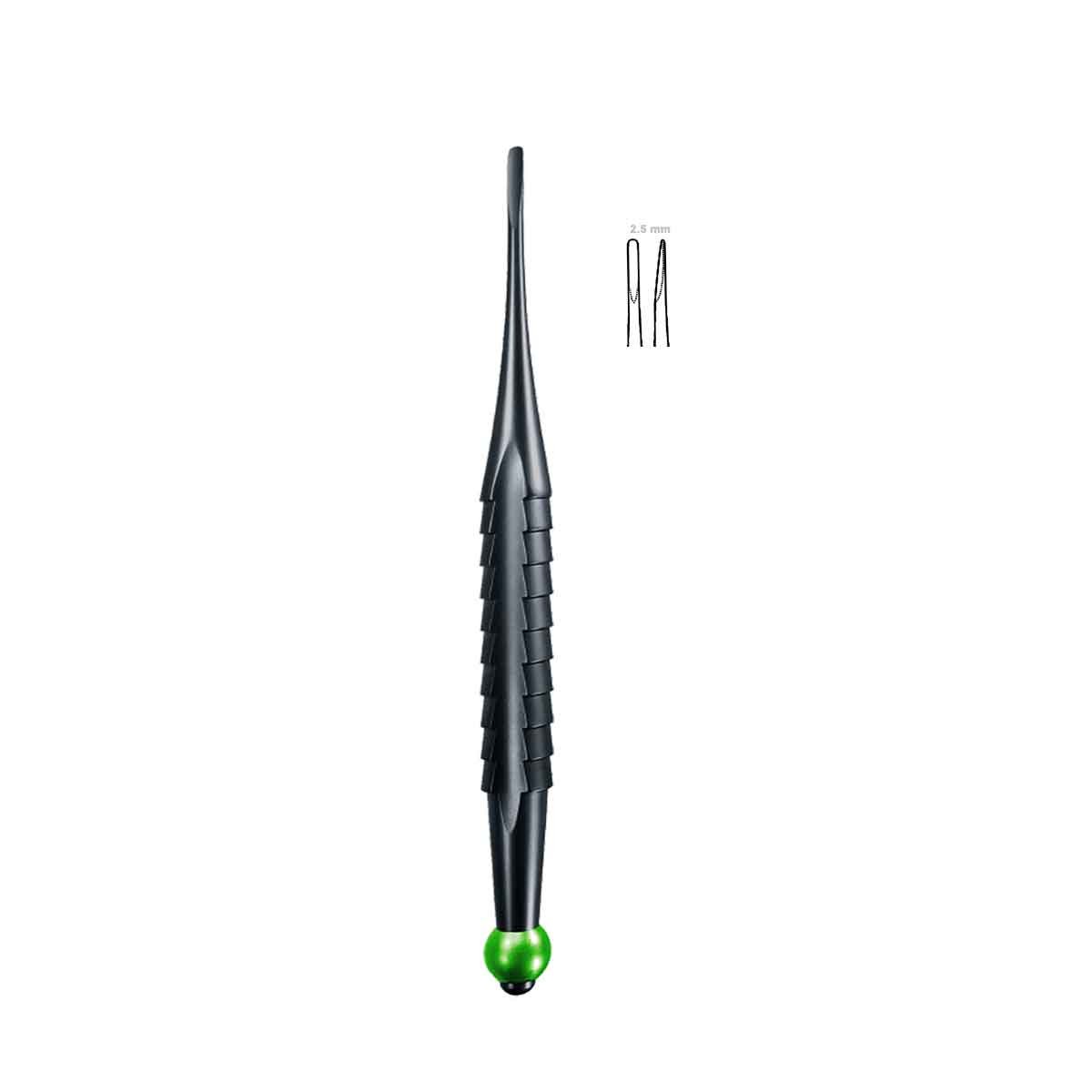 Elevatore Extraccion Tool retto Black Line 2.5mm