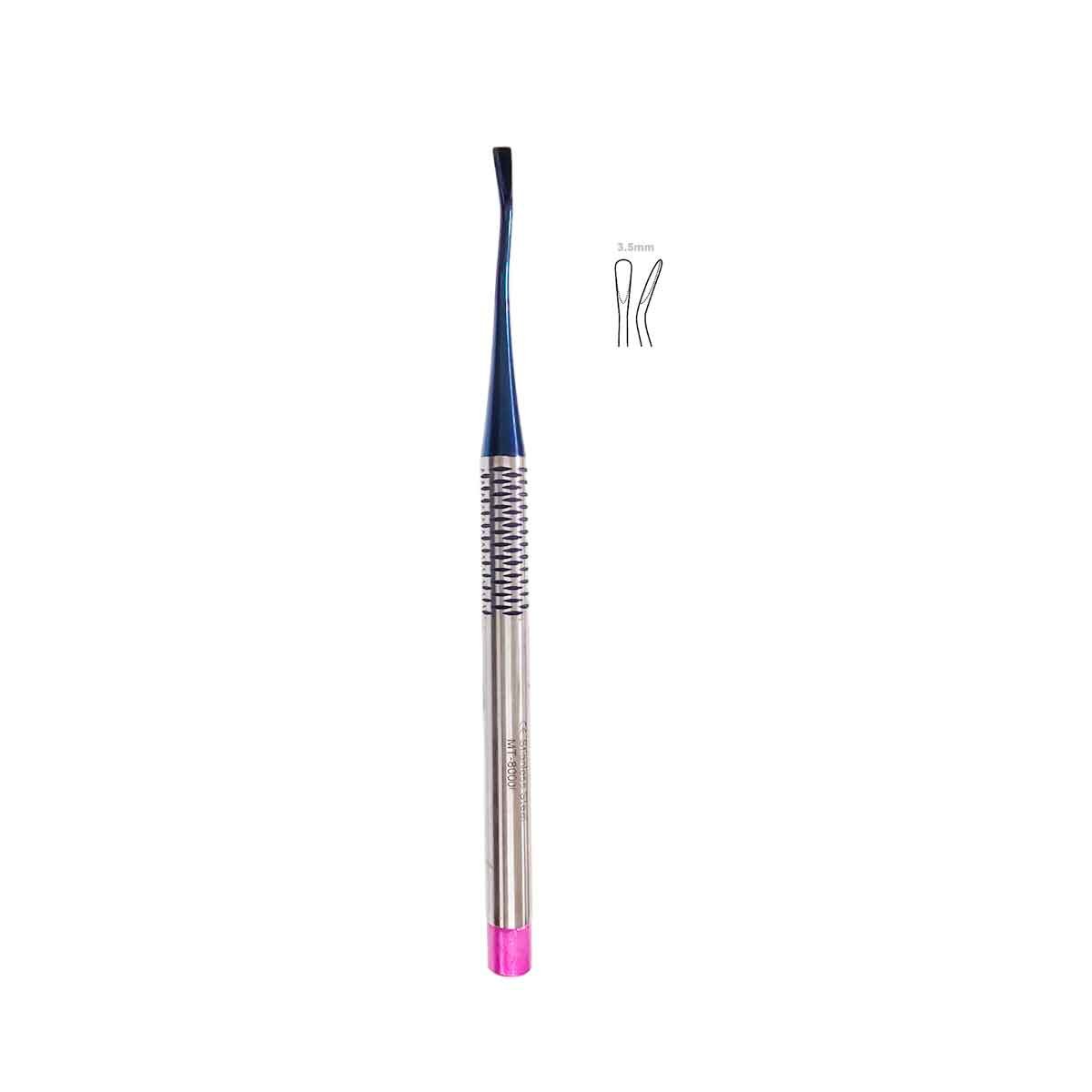 Elevatore Root curvo/bayonetta 3,5 mm