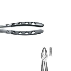 Pinza per incisivi e canini superiori Fig. 2 Black Line