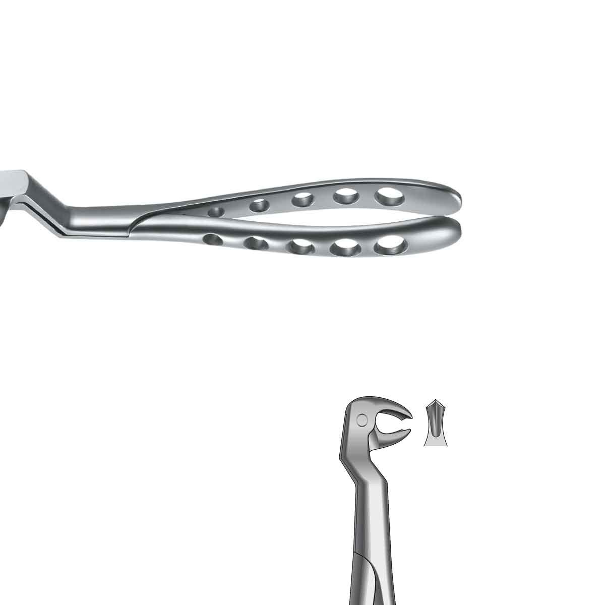 Pinza da estrazione terzi molari inferiori destra Nº22R