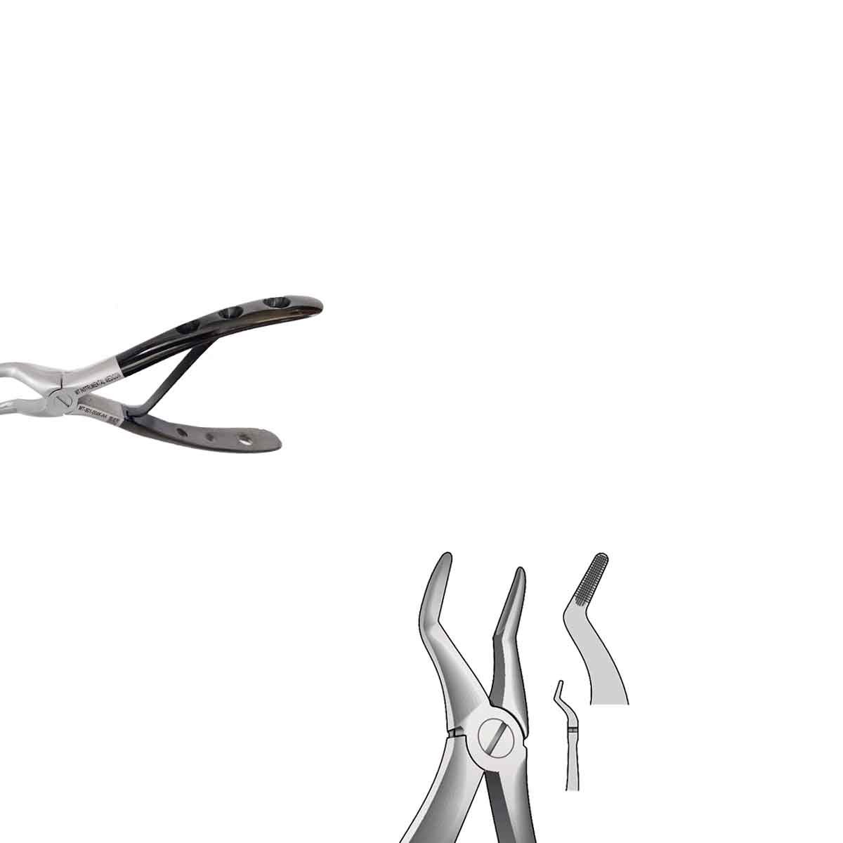Pinza pediatrica superiore Fig. 4 Black Line