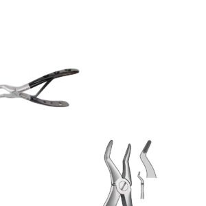 Forceps di pediatrico superiore n. 4 Black Line
