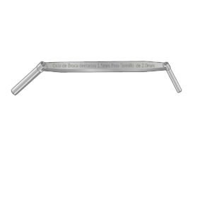 Guida di perforazione doppia dentata 1,5 mm