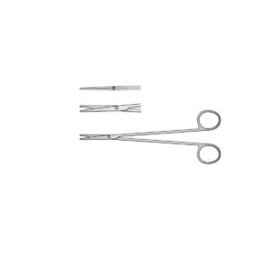 Forbici Metzenbaum rette micro-fini 14 cm