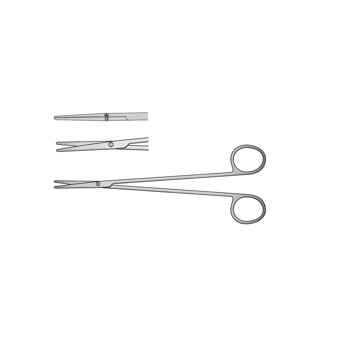 Forbici Metzenbaum Super Cut rette fini 18 cm