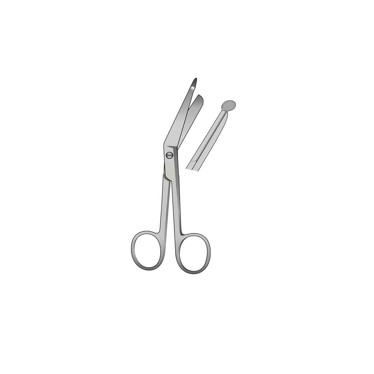 Forbice Vendaje Lister 14Cm