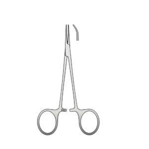 Pinza Mosquito Halsted curva 18 cm