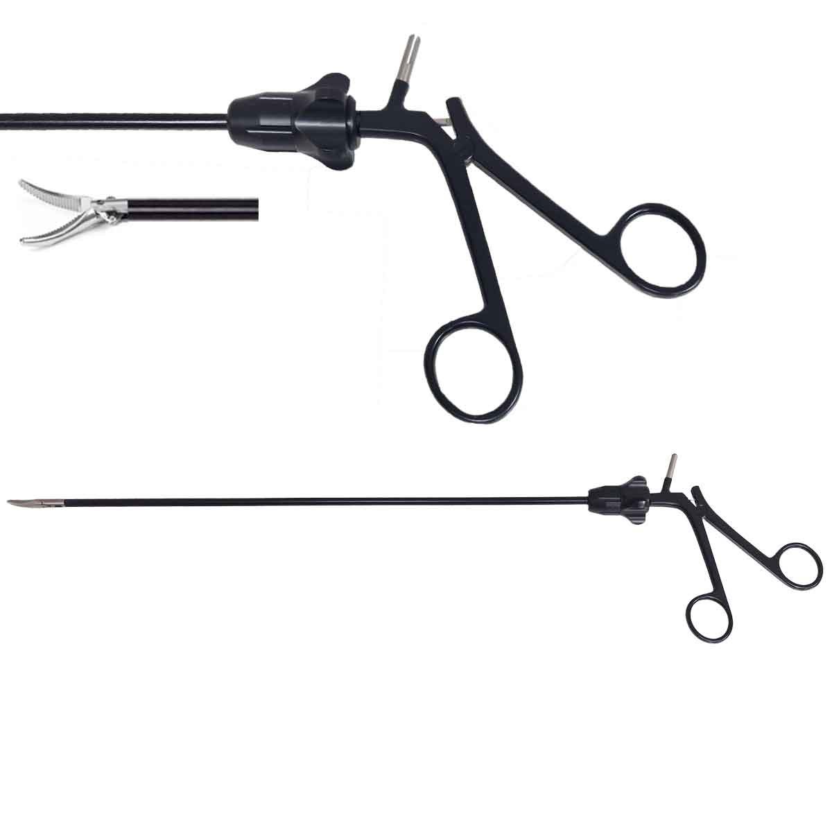 Pinza da biopsia laparoscopica curva 330 mm, Ø 5 mm - Image 2