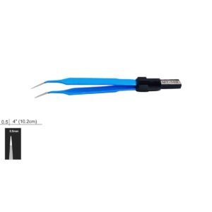 Pinza Bipolar McPherson angolata Conexión EU 10,2cm