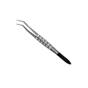 Pinza Meriam punta zigrinata Black Line