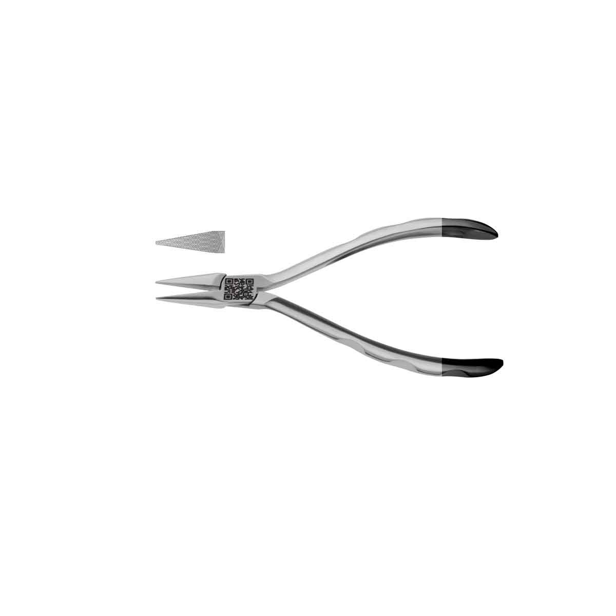 Pinza a punta piatta Black Line