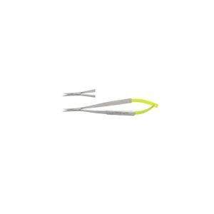 Forbice Castroviejo retta tungsteno LiquidSteel 14cm