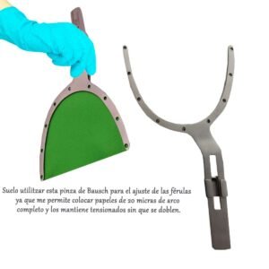 Pinza ad arco per carta articolare