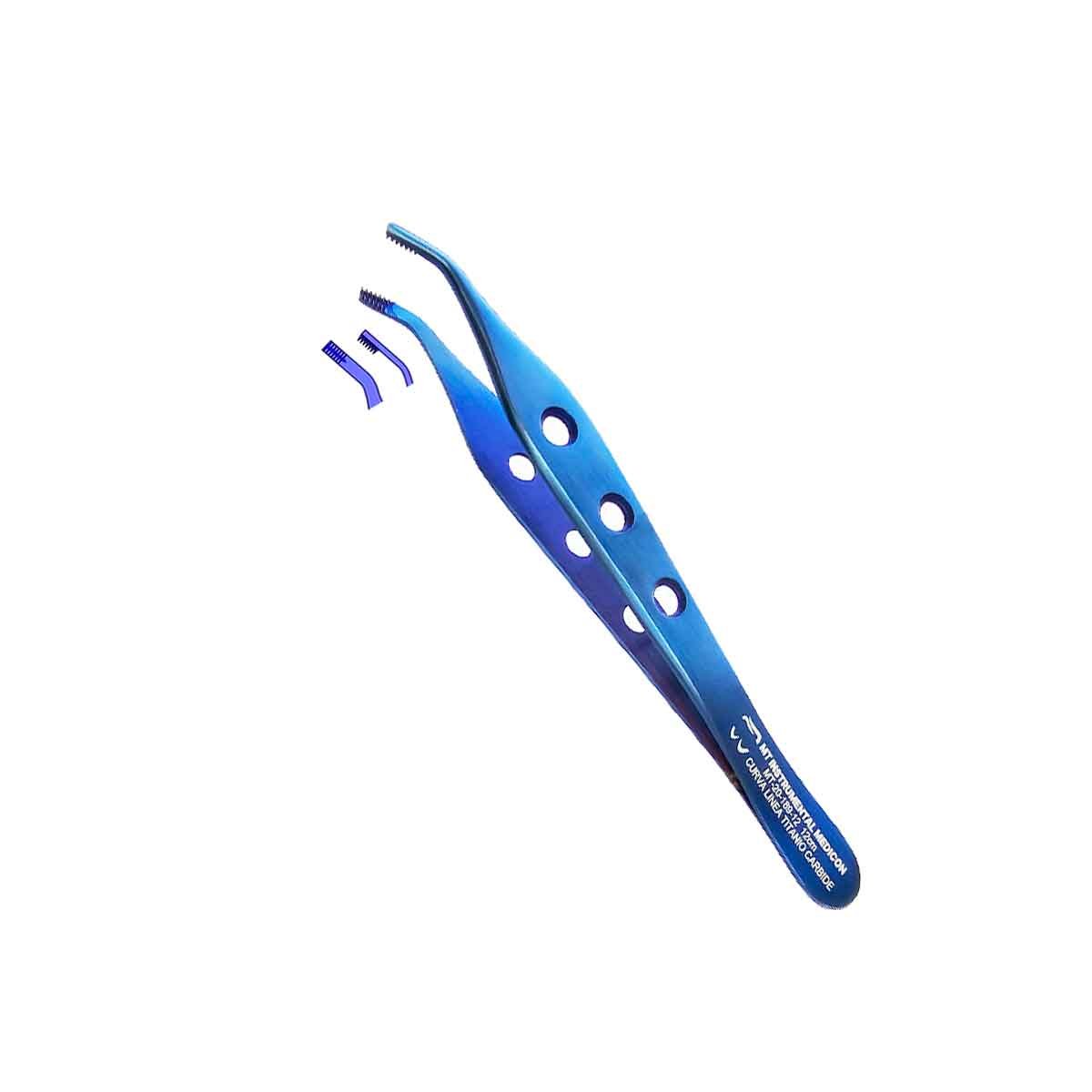 Pinza Adson Brown curva 12 cm