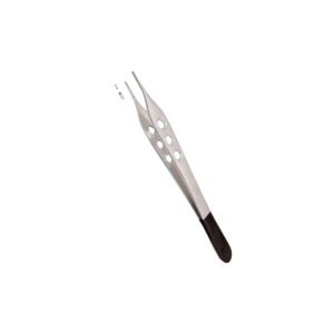 Pinza Adson Micro con dente Black Line 12 cm