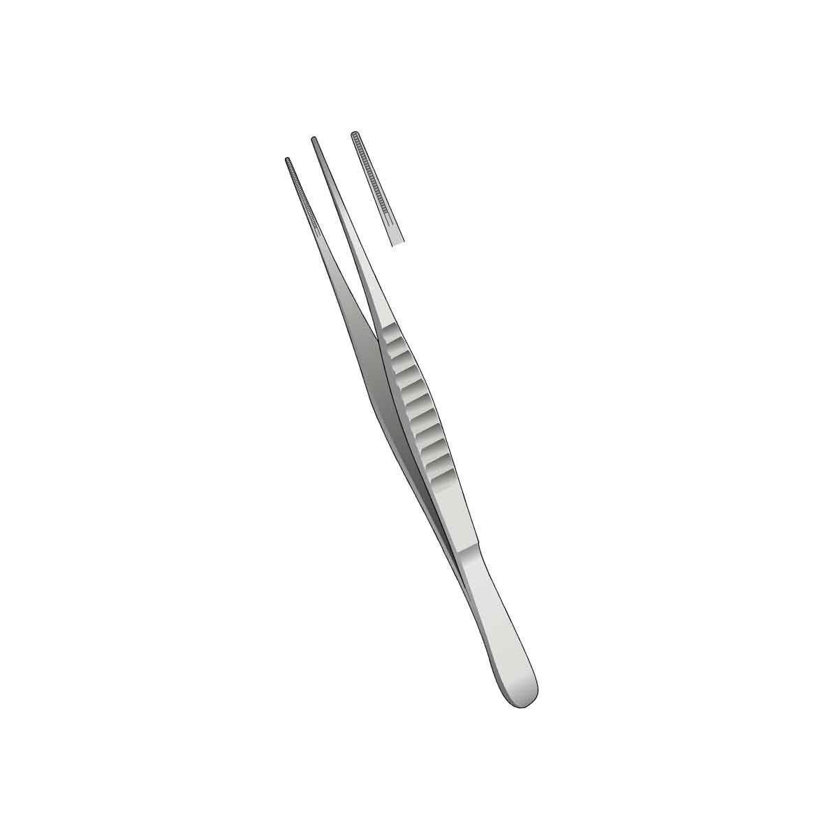 Pinza atraumatica DeBakey 16 cm