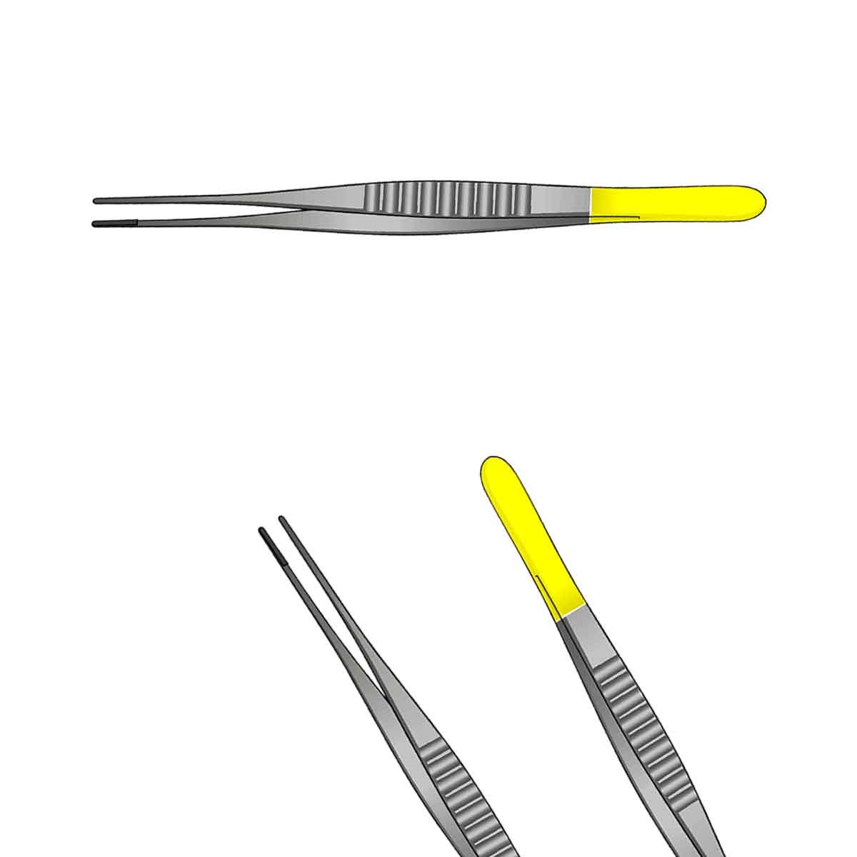 Pinza DeBakey atraumatica per chirurgia 15 cm - Image 2