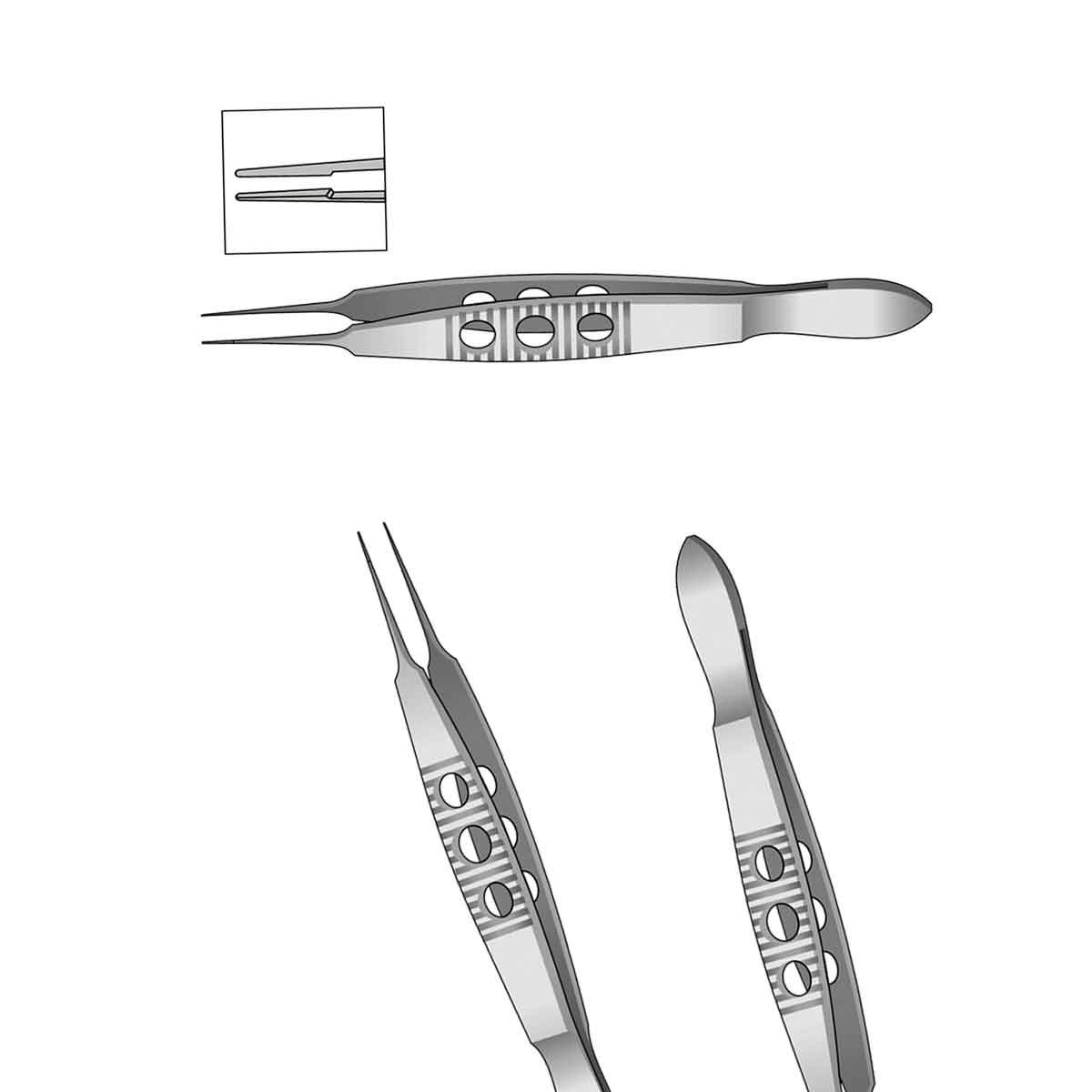 Pinza McPherson retta 8,5cm - Image 2