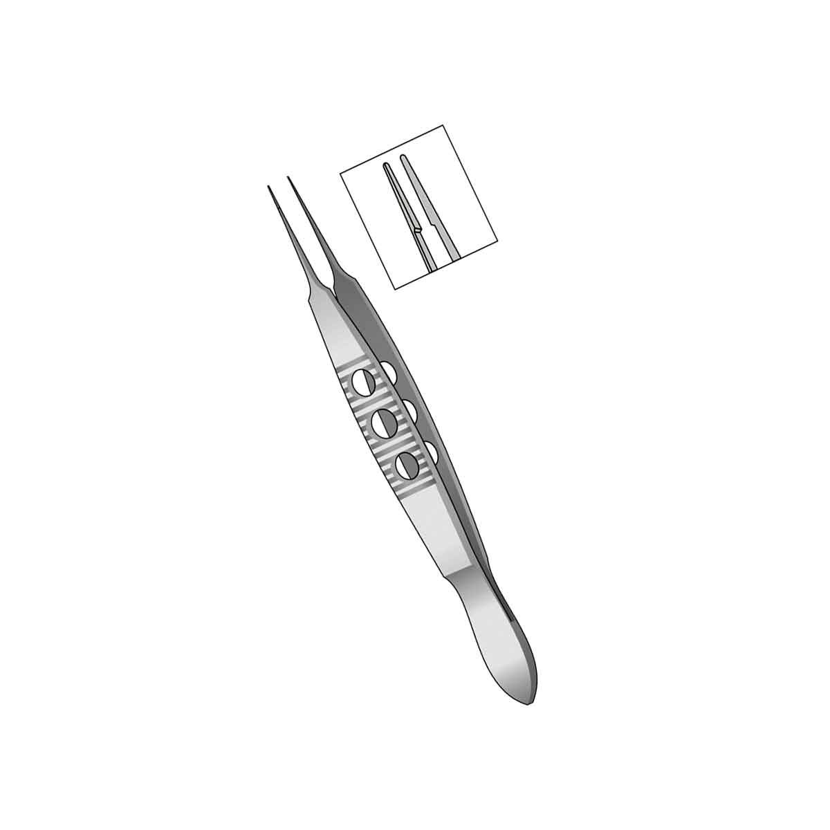 Pinza McPherson retta 8,5cm