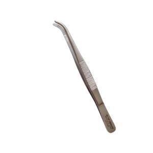 Pinza da dissezione curva 14,5 cm
