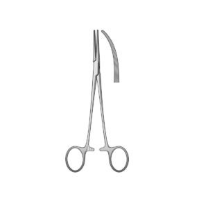 Pinza Kocher curva 14cm