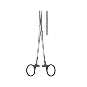 Pinza emostatica Kocher retta 16 cm Black Line