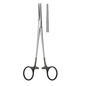 Pinza emostatica Kocher retta 20 cm Black Line