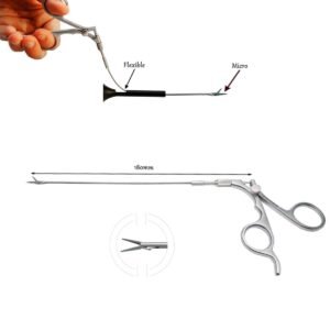 Pinza a coccodrillo flessibile 18cm