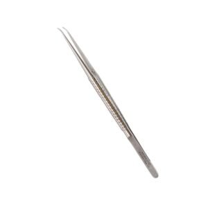 Pinza microchirurgica con dente 18 cm
