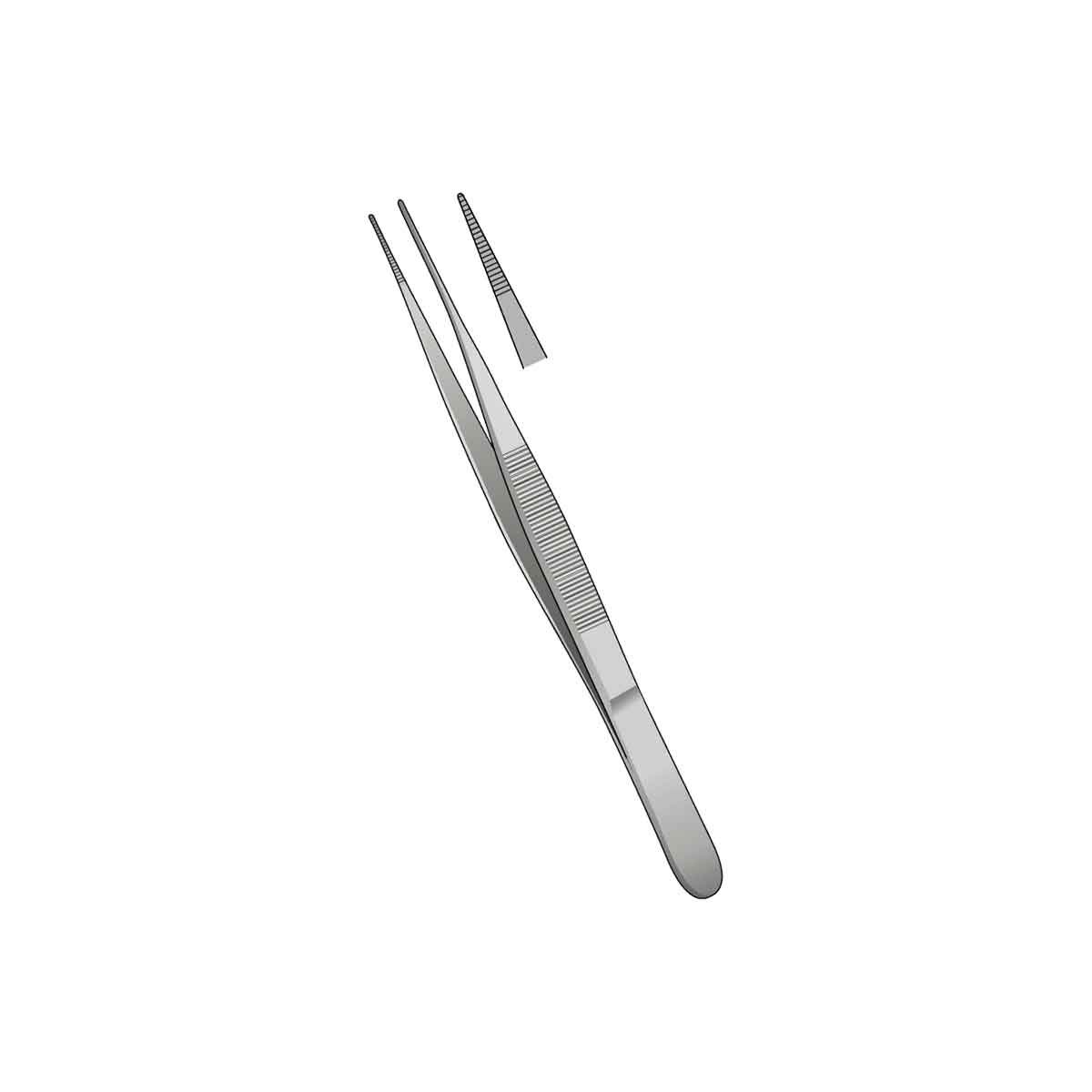 Pinza Semken Disección senza Diente 15cm