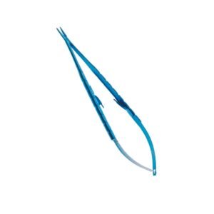Porta-aghi Castroviejo titanio retto 18 cm