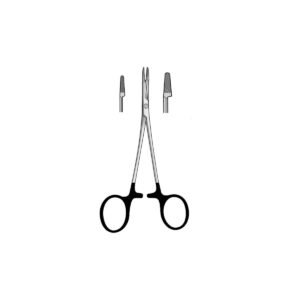 Porta-aghi Olsen-Hegar TC Black Line 14 cm