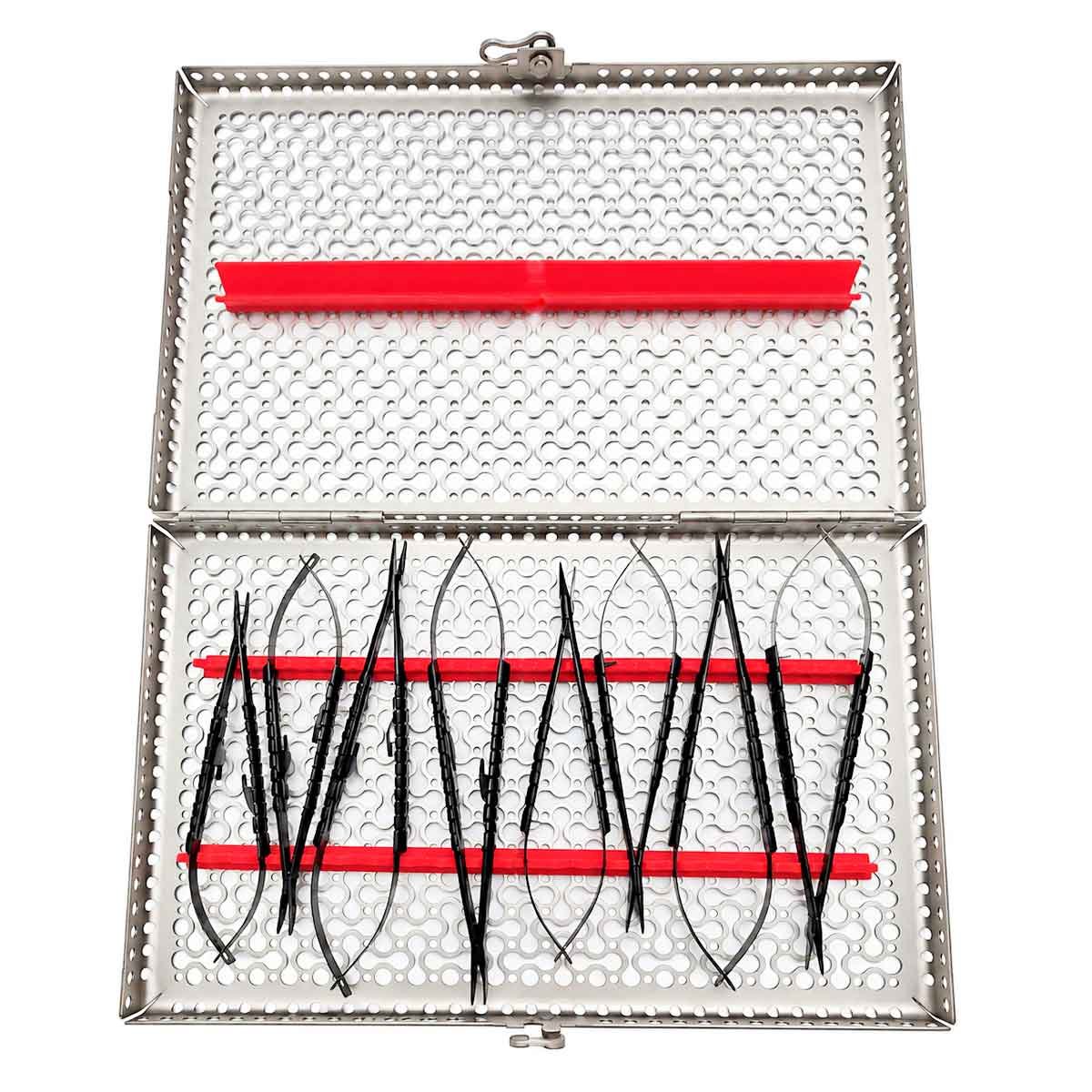 Set Castroviejo Black Line – 8 strumenti