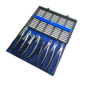 Set Forceps Extracción Black Line