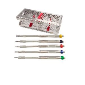 Set di 5 Osteotomos Convexos Expansores rettos