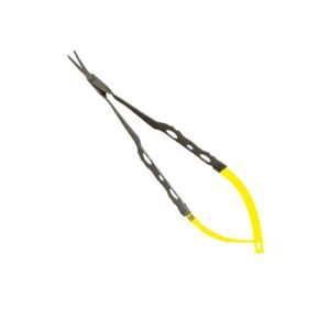 Forbice Castroviejo curva punta smussa 14,5 cm