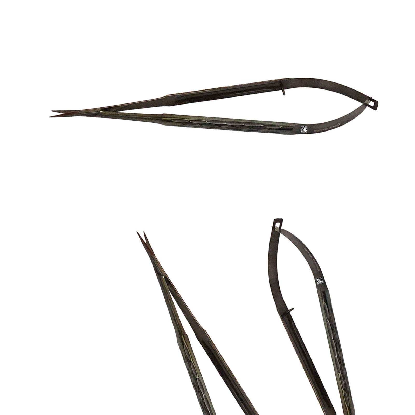 Forbice Castroviejo Supercut microchirurgia retta Linea Black 14cm - Image 2