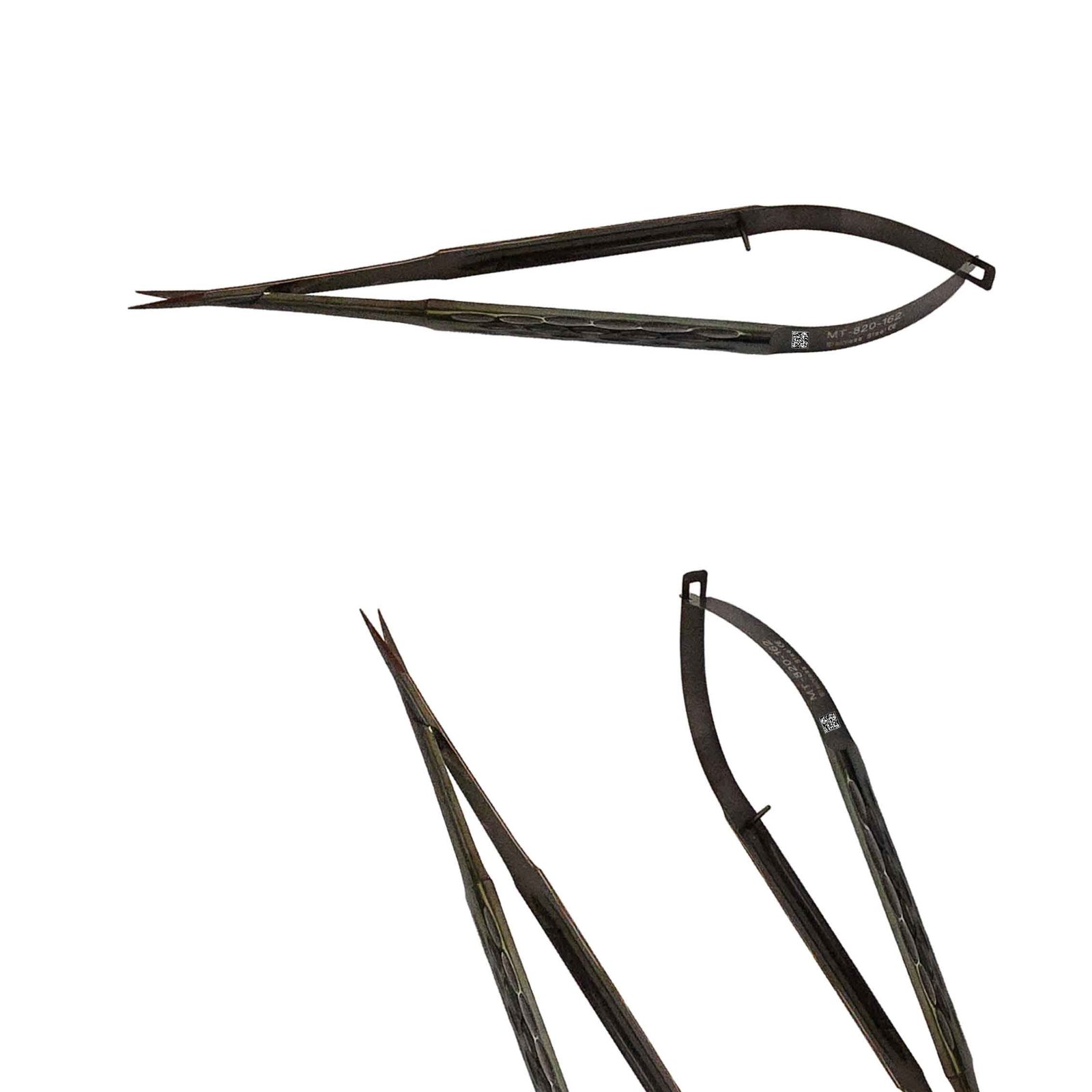 Forbice Castroviejo Supercut retta Tc Linea Black 18cm - Image 2