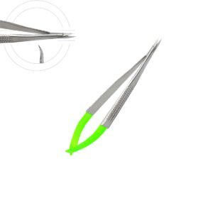 Forbice Castroviejo curva Liquid Steel 18cm