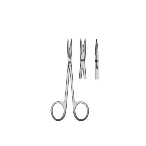 Forbici Iris rette punta acuta/acuta 11,5 cm