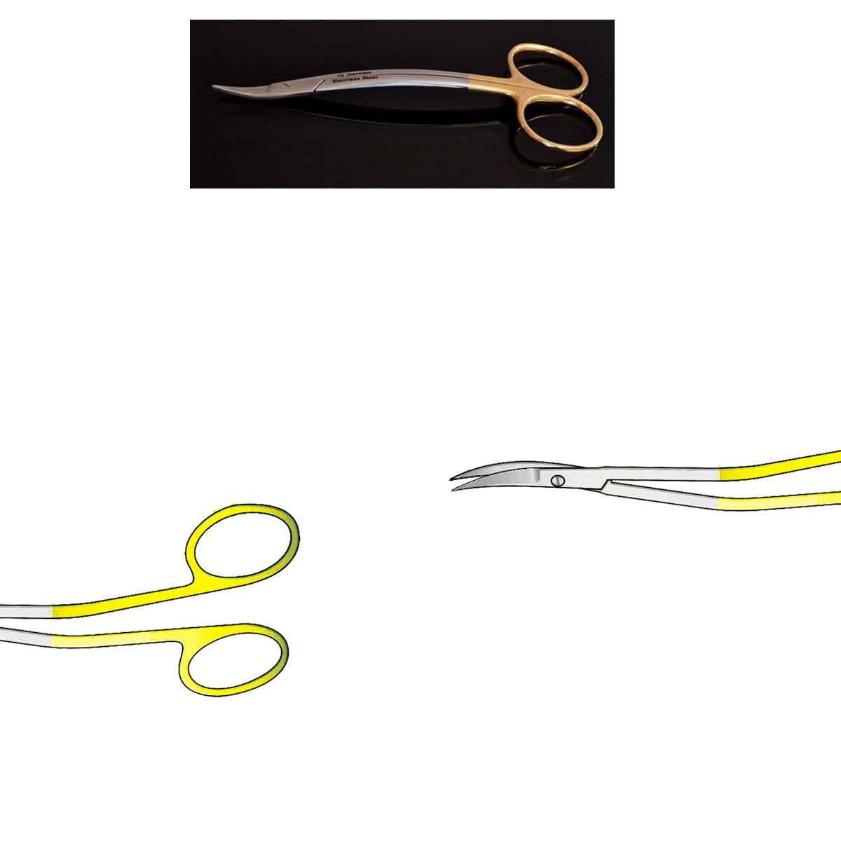 Forbice Lagrange Tc curvo 11.5cm - Image 2