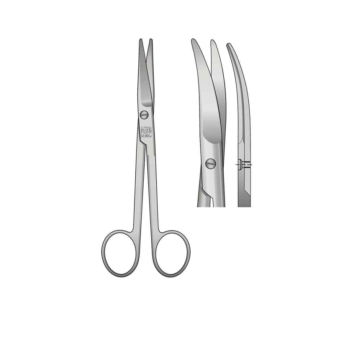 Forbici Mayo curve 14 cm
