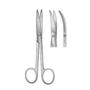 Forbice Mayo Supercut curva 17 cm