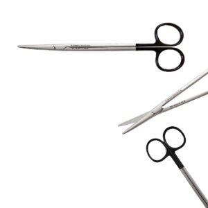Forbice Metzenbaum Supercut curva Black Line 18 cm