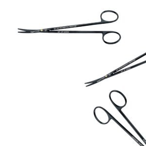 Forbice Metzenbaum Supercut TC curva Black Line 14,5 cm