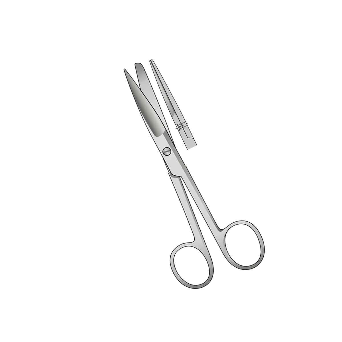 Forbice chirurgica standard retta 14 cm – variante MT-18-110-14