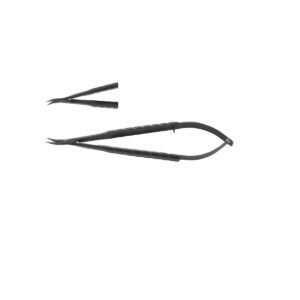 Forbici Castroviejo micro curve Black Line 14 cm